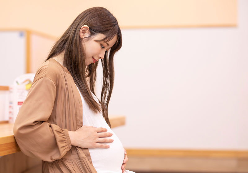 妊婦の方の身体にできる限り負担のかからない治療