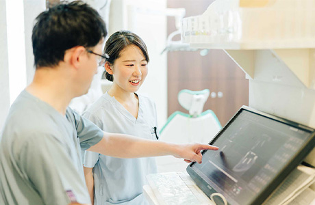 チーム医療で患者さまに合った最善のインプラント治療をご提供